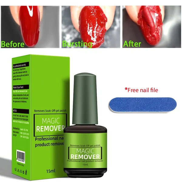 🌿🛡️ 50% OFF! Magic Gel Remover – Fast‑acting, gentle on nails. Break down gel polish instantly