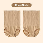 Women’s High-waist Tummy-control All-day Lift Shapewear Panties (2 Packs)