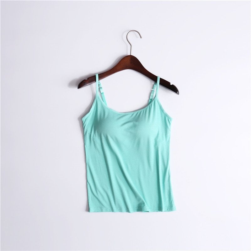 🔥Summer Sale 48% Off - Tank With Built-In Bra