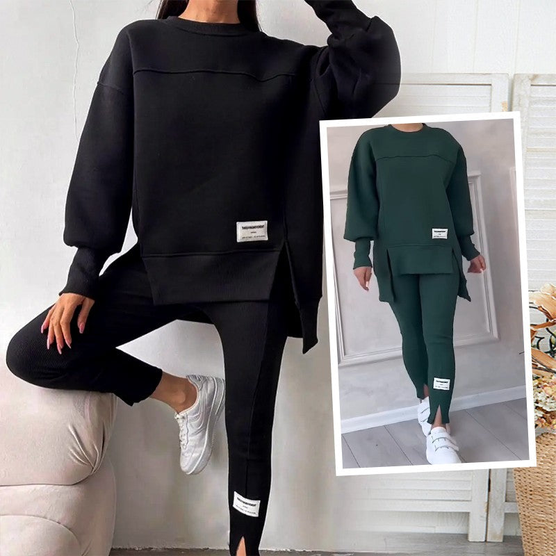 🍂Autumn Promotion 40%💕Women's Casual Sweatshirt Leggings Set