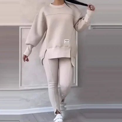🍂Autumn Promotion 40%💕Women's Casual Sweatshirt Leggings Set