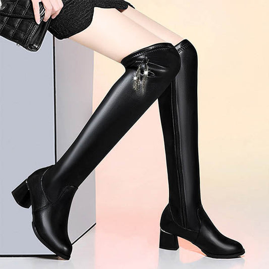 🍂Autumn Promotion 49%💕warm leather boots for women