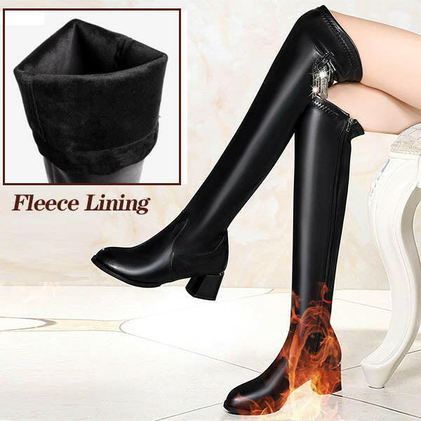 🍂Autumn Promotion 49%💕warm leather boots for women