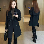 🍂Autumn Promotion 50%💕Comfortable Waisted Lapel Trench Coat