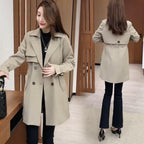 🍂Autumn Promotion 50%💕Comfortable Waisted Lapel Trench Coat
