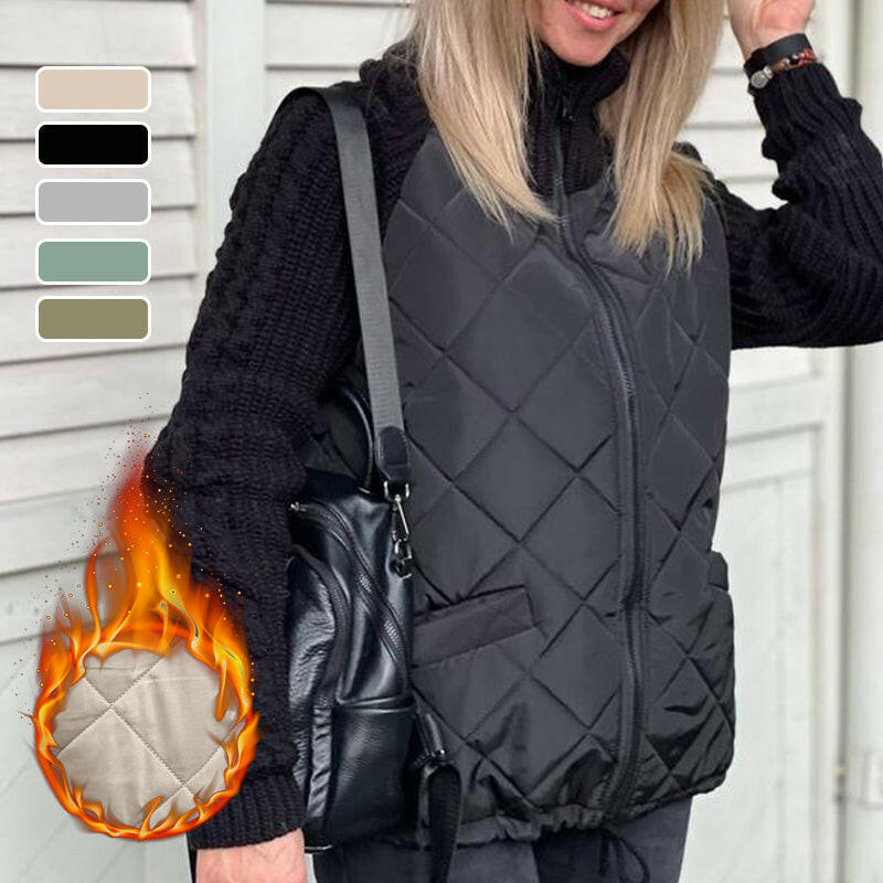 🎁 Hot Sale 40% OFF 🔥2025 New Women's Knit Patchwork Puffy Jacket