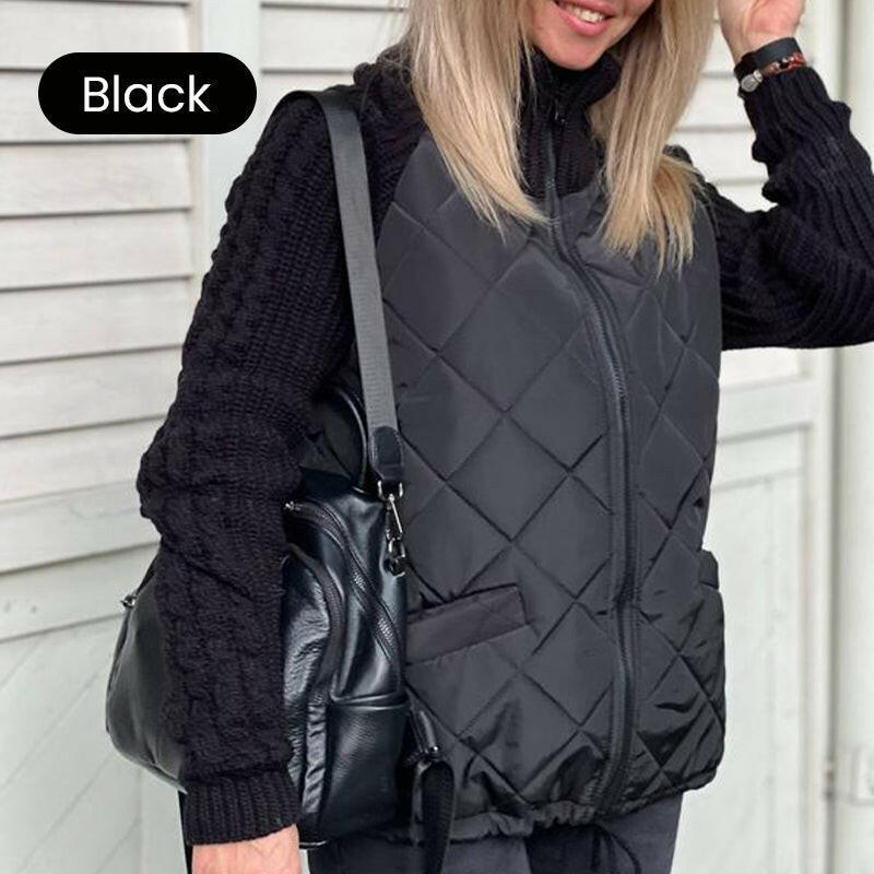 🎁 Hot Sale 40% OFF 🔥2025 New Women's Knit Patchwork Puffy Jacket