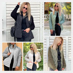 🎁 Hot Sale 40% OFF 🔥2025 New Women's Knit Patchwork Puffy Jacket