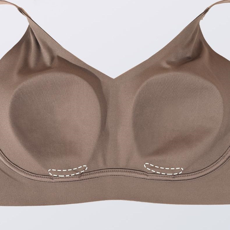 Women's Full Coverage Seamless Wide-Strap Bra