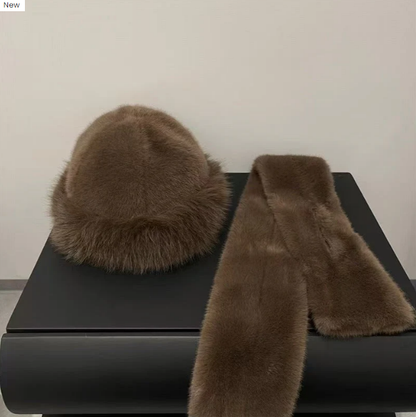❄️Winter Specials❄️ Winter Plush Thickened Scarf and Hat Warm Set