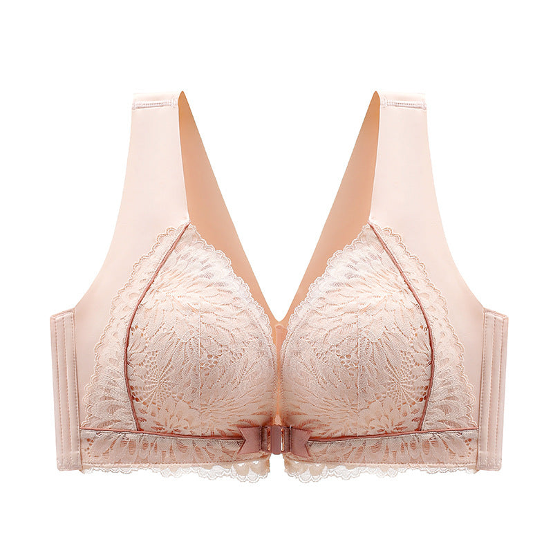 💥New Year Hot Sale 50% OFF💥Front-Clasp Lace Bra with Lift and Anti-Sagging Design