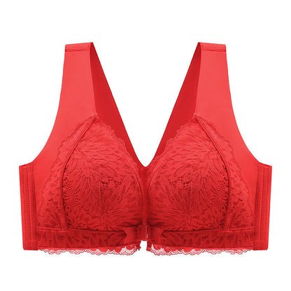 💥New Year Hot Sale 50% OFF💥Front-Clasp Lace Bra with Lift and Anti-Sagging Design