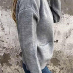 🍂Autumn Sale - 50% Off!💕Women's Cozy Zipper Knitted Jacket