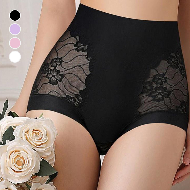 🎀50%OFF New Year Sale🎀Women’s High-Waist Lace Seamless Stretch Silky Underwear