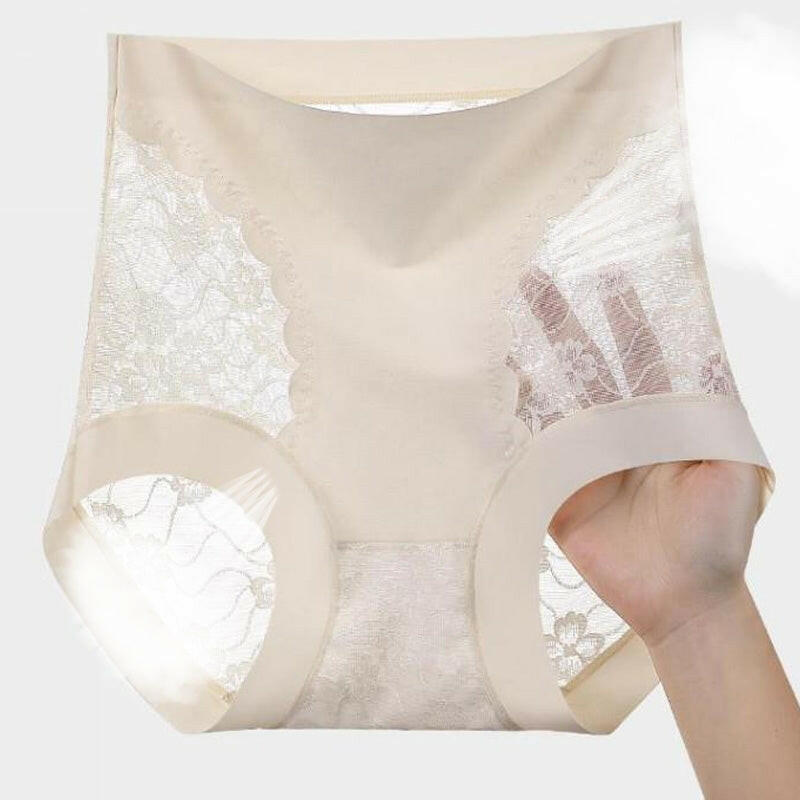 🎀50%OFF  Sale🎀Women’s High-Waist Lace Seamless Stretch Silky Underwear