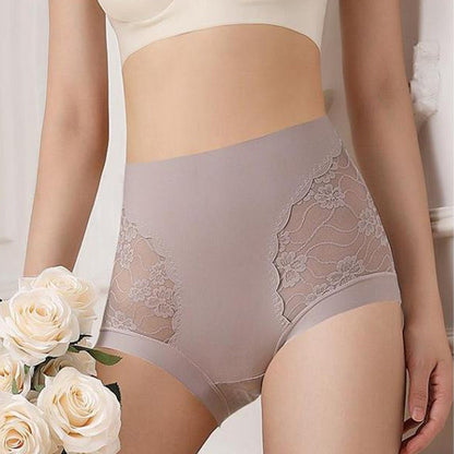 🎀50%OFF New Year Sale🎀Women’s High-Waist Lace Seamless Stretch Silky Underwear