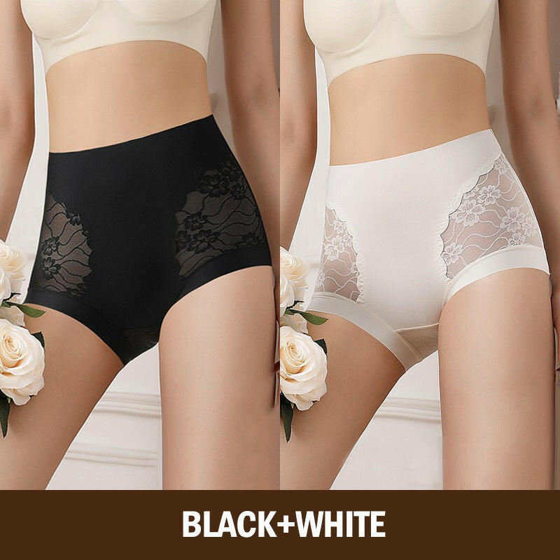 🎀50%OFF  Sale🎀Women’s High-Waist Lace Seamless Stretch Silky Underwear