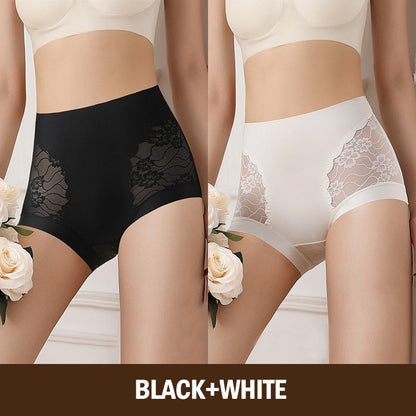 🎀50%OFF New Year Sale🎀Women’s High-Waist Lace Seamless Stretch Silky Underwear