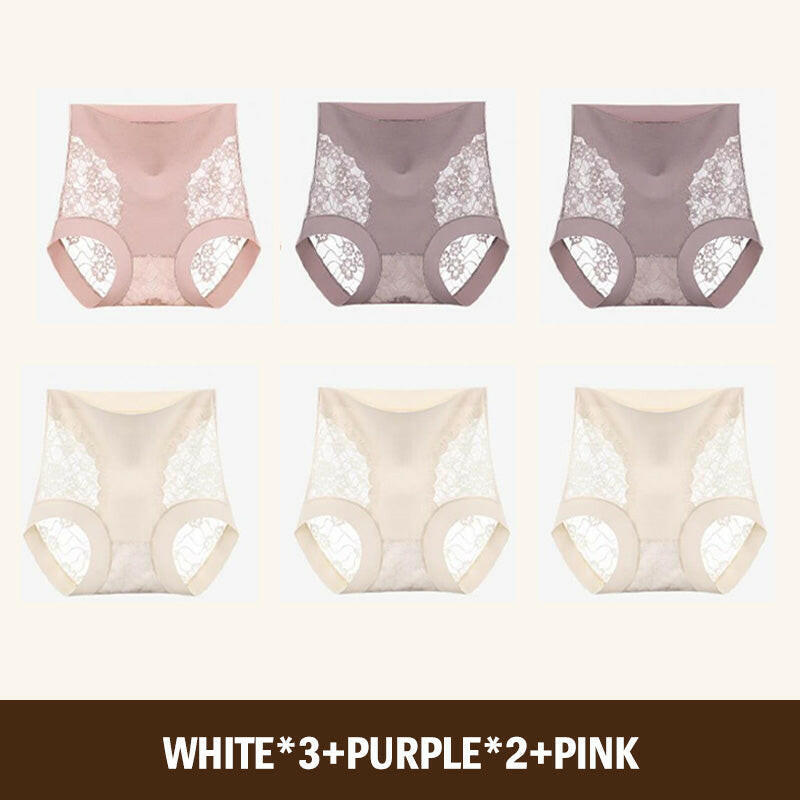 🎀50%OFF  Sale🎀Women’s High-Waist Lace Seamless Stretch Silky Underwear