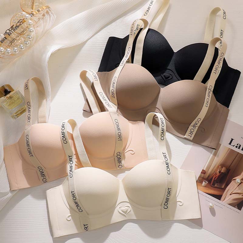 💜Limited Sale 50% OFF💜Women's padded push-up wireless comfort bra