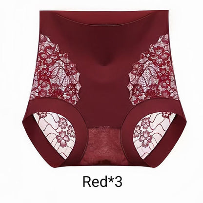 🔥2025 HOT SALE🔥 Women’s High Waist Lace Seamless Panties