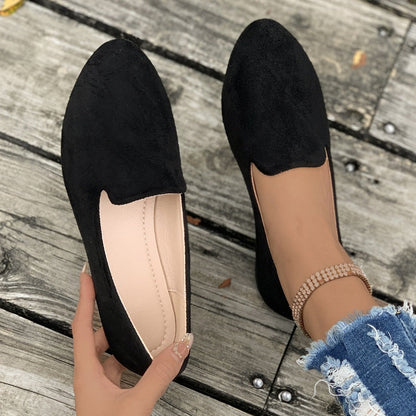 Women's Casual Solid Color Flat Shoes