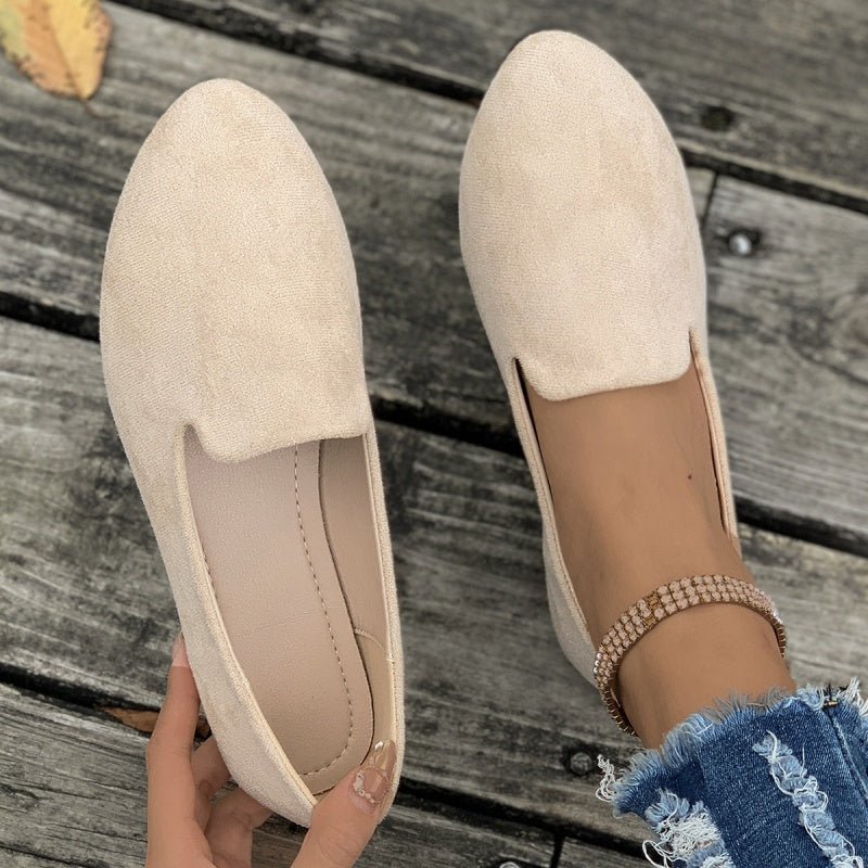 Women's Casual Solid Color Flat Shoes