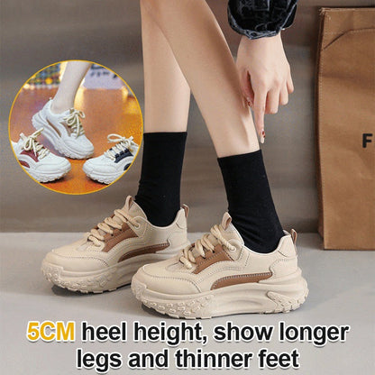 Korean Style Thick-soled Heightened Sneakers