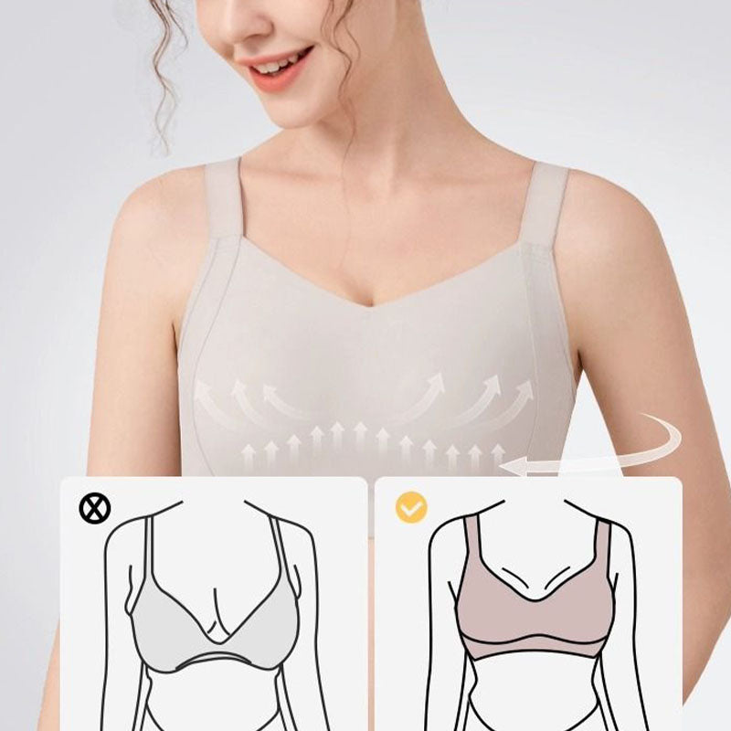 Women's Full Coverage Wireless Support Bra