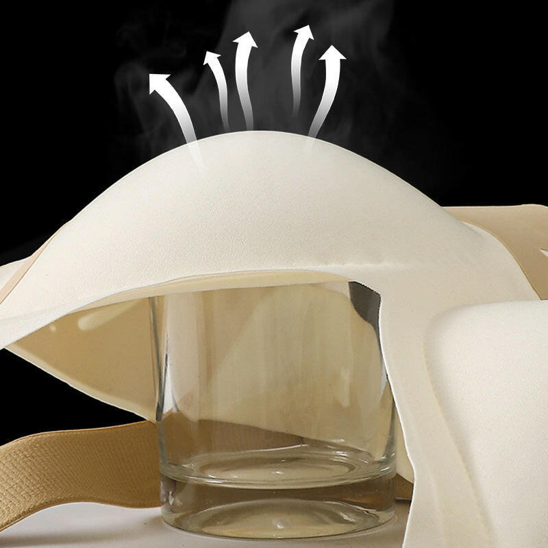 ✨LAST DAY SALE 50% OFF✨Color-Blocked Non-Marking Gathered Push-Up Bra