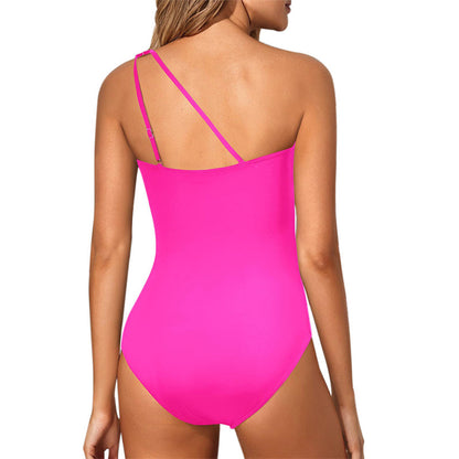 Women’s One Shoulder One-Piece Swimsuit