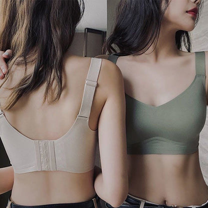 Breathable Wire-Free Seamless Adjustable Bras