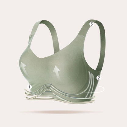 Breathable Wire-Free Seamless Adjustable Bras