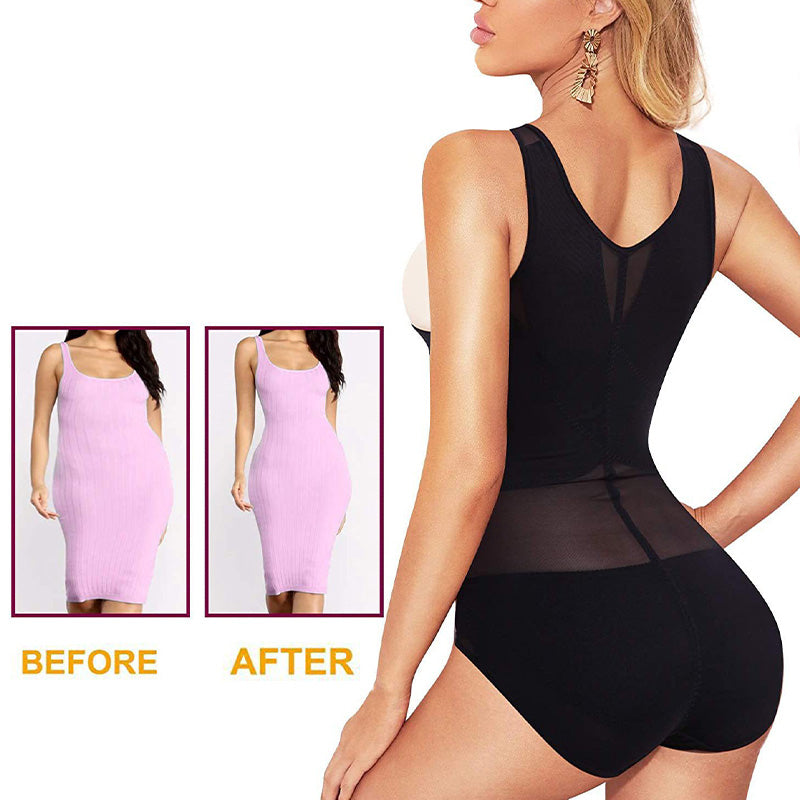 Women's Lightweight Mesh Yoga Bodysuit Shaper