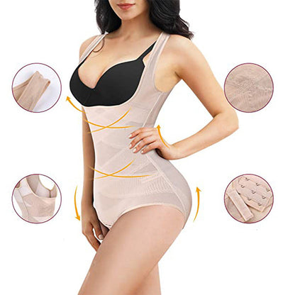 Women's Lightweight Mesh Yoga Bodysuit Shaper