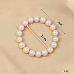 Fashion Silk Scarf  Brooch Buckle