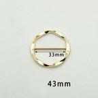 Fashion Silk Scarf  Brooch Buckle