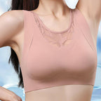 Buy One Get One Free 2pcs Wide Strap Wireless Lace Support Bras