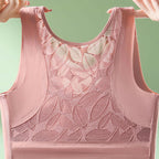 Buy One Get One Free 2pcs Wide Strap Wireless Lace Support Bras