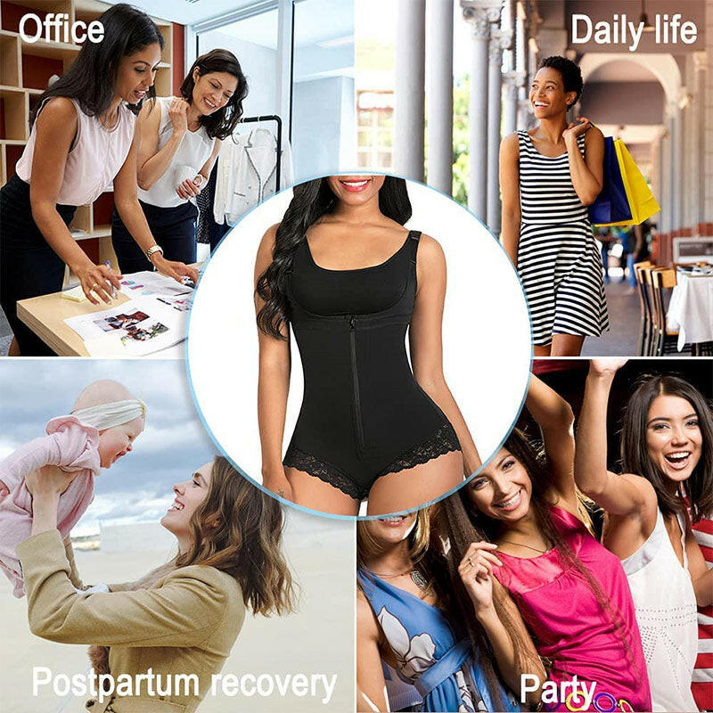 Women's Tummy Tucking & Hip Lifting Bodysuit