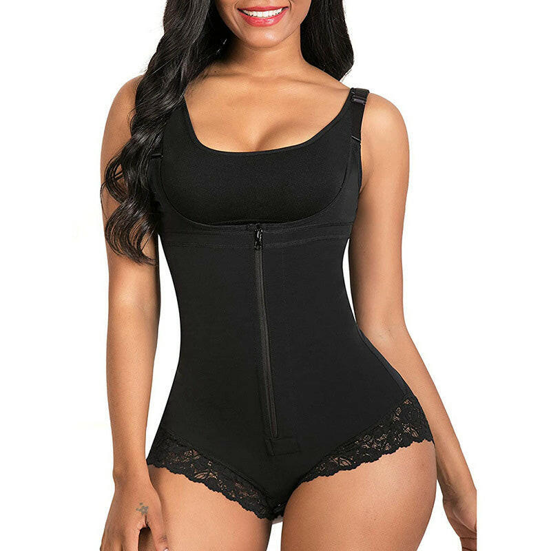 Women's Tummy Tucking & Hip Lifting Bodysuit