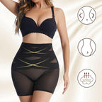 Hip-Lifting Breathable Mesh High-Waist Shaping Pants