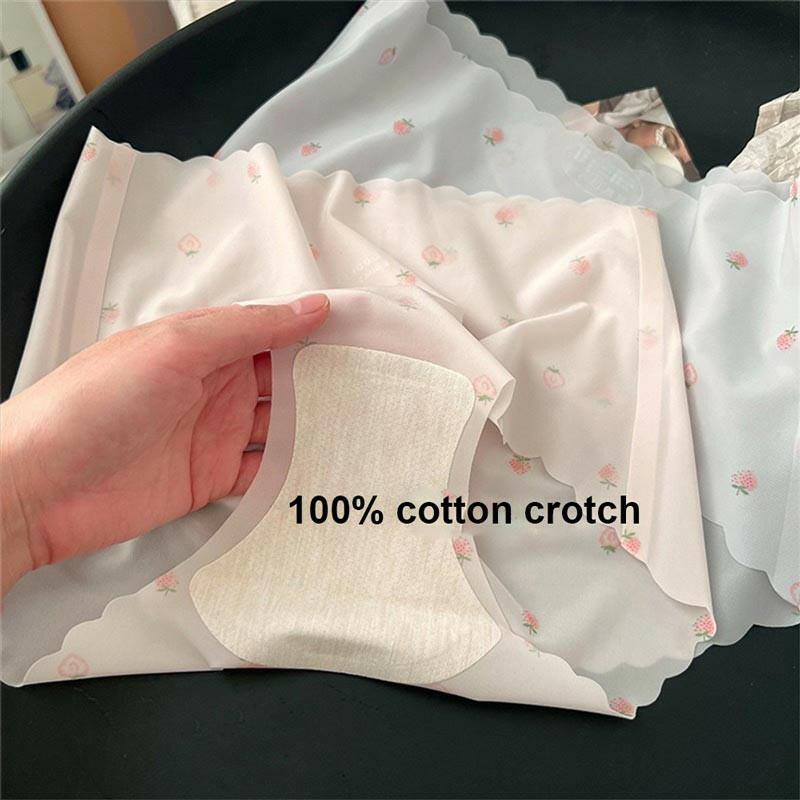 Women’s Ultra-thin Traceless Ice Silk Panties