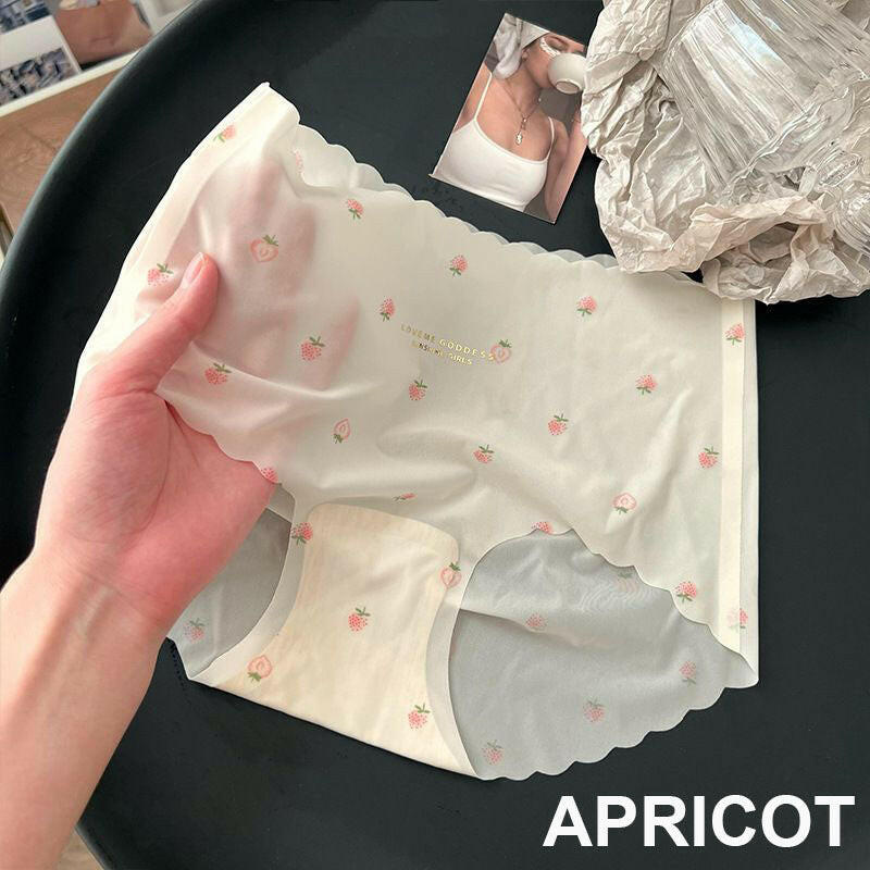 Women’s Ultra-thin Traceless Ice Silk Panties