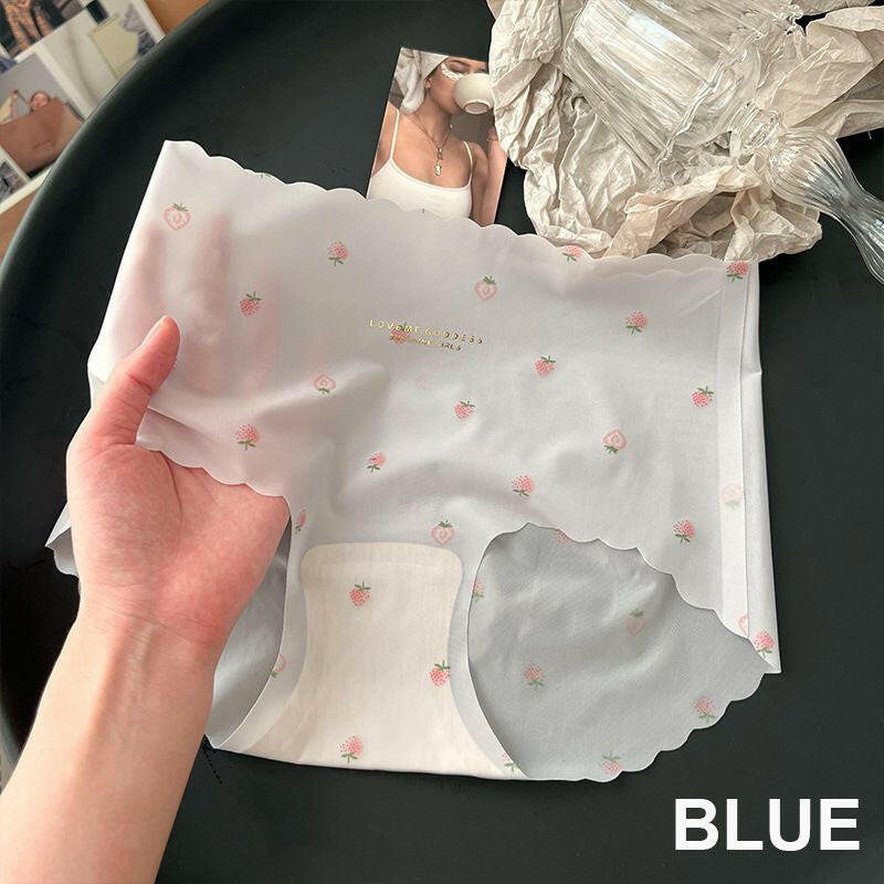 Women’s Ultra-thin Traceless Ice Silk Panties