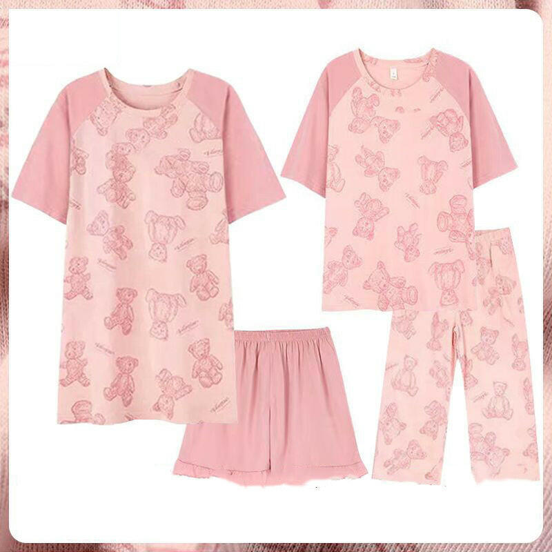 New Four-piece Pajamas for Women