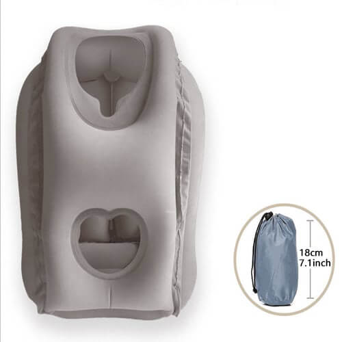 🔥Last day 48% off 🔥leosporr Inflatable Travel Pillow——45° Ergonomic Inflatable Travel Pillow | Neck & Arm Support for Airplane Sleep, Office Naps & Long Trips