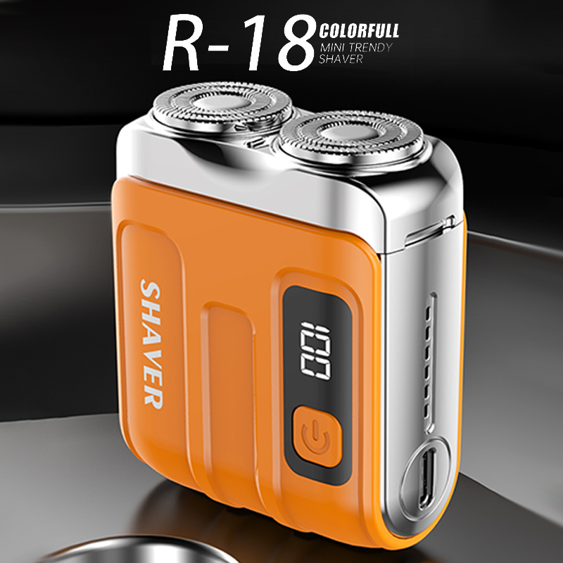 ⏳🔥LIMITED-TIME 50% OFF! ⏰🎁 Portable Mini Men's Electric Shaver – Compact & Rechargeable🧳