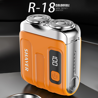 ⏳🔥LIMITED-TIME 50% OFF! ⏰🎁 Portable Mini Men's Electric Shaver – Compact & Rechargeable🧳
