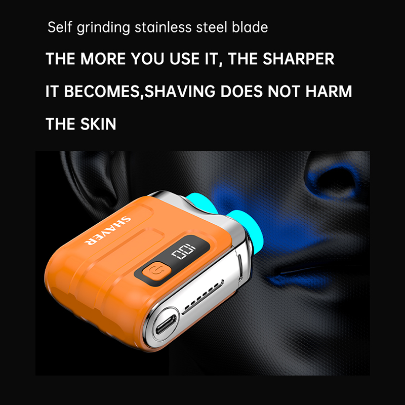 ⏳🔥LIMITED-TIME 50% OFF! ⏰🎁 Portable Mini Men's Electric Shaver – Compact & Rechargeable🧳